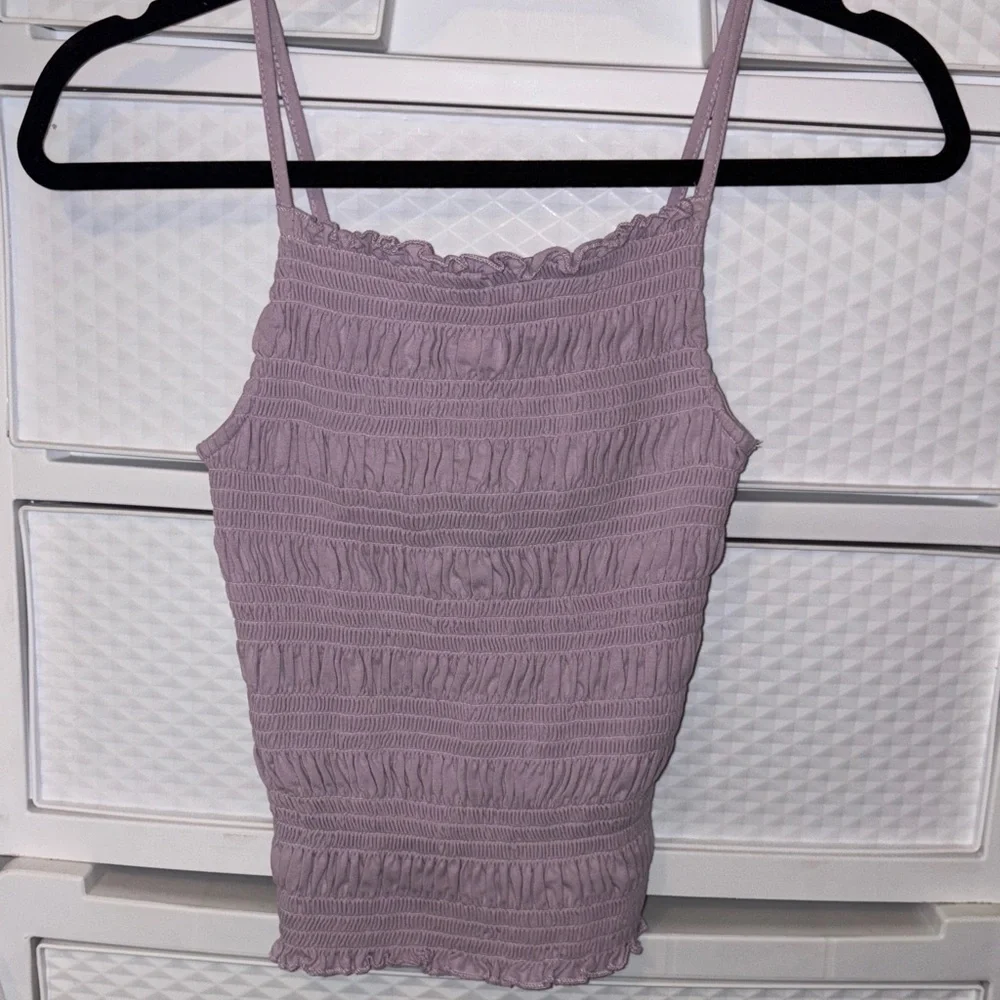 H&M Light Purple Smocked Camisole - Picture 3 of 3
